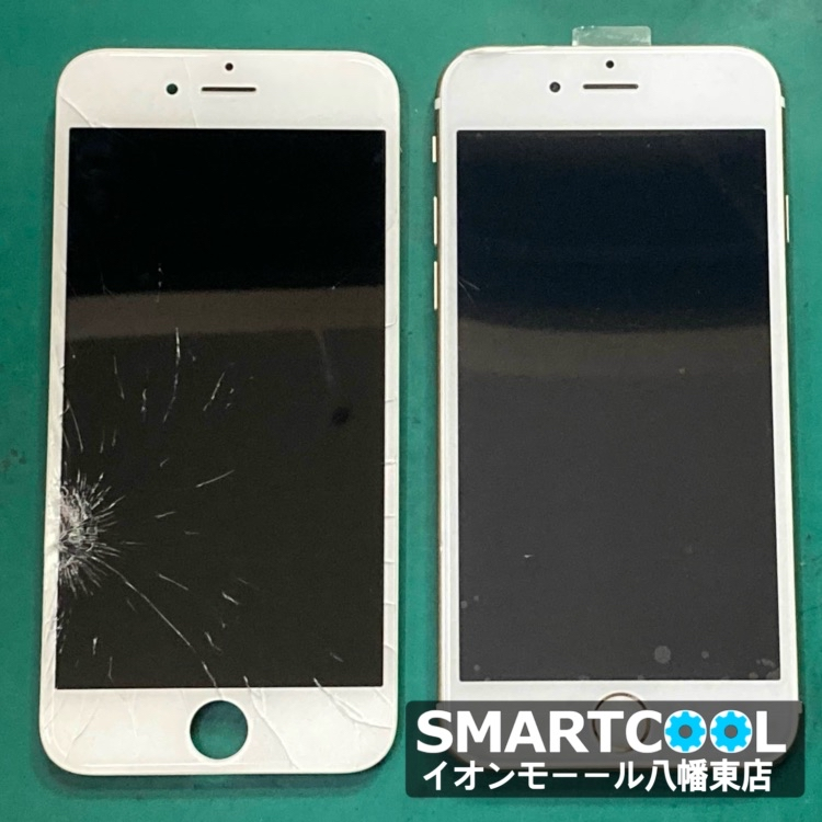 【八幡東店】iPhone 6sの画面割れ交換修理　[10/24 NEW OPEN✨]