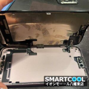 【八幡東店】iPhone 14の液晶漏れ修理[10/24 NEW OPEN✨]