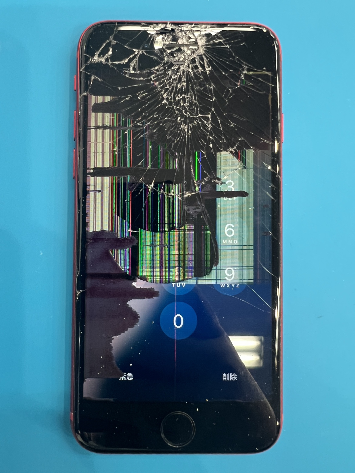 【八幡東店】iPhoneSE(第2世代)の液晶交換修理　[八幡西区よりご来店]