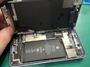 【八幡東店】iPhone13Proの水没復旧とバッテリー交換修理　[10/24 NEW OPEN✨]