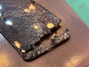 【八幡東店】iPhone SE(第3世代)の画面割れ修理　[若松区よりご来店]