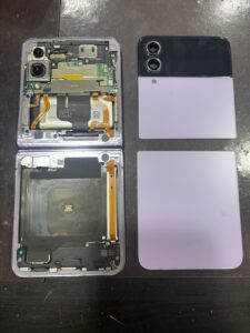 【八幡東店】Galaxy Z Flip4のバッテリー交換修理[若松区よりご来店]