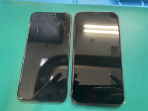 【八幡東店】iPhoneXRのガラス割れ修理【小倉北区よりご来店】