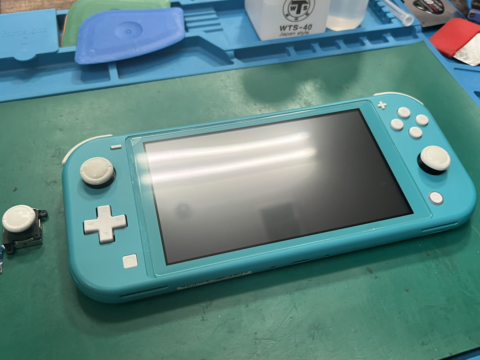 【八幡東店】Switch Liteのスティック交換修理【小倉南区よりご来店】