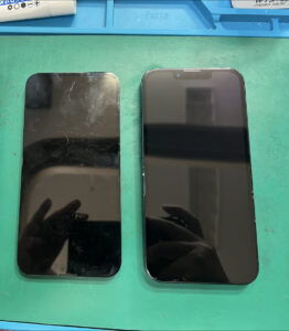 【八幡東店】iPhone13の画面交換修理　[小倉南区よりご来店]