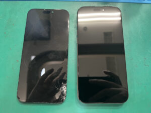 【八幡東店】iPhone16ProMaxのガラス割れ修理【10/24 NEW OPEN】