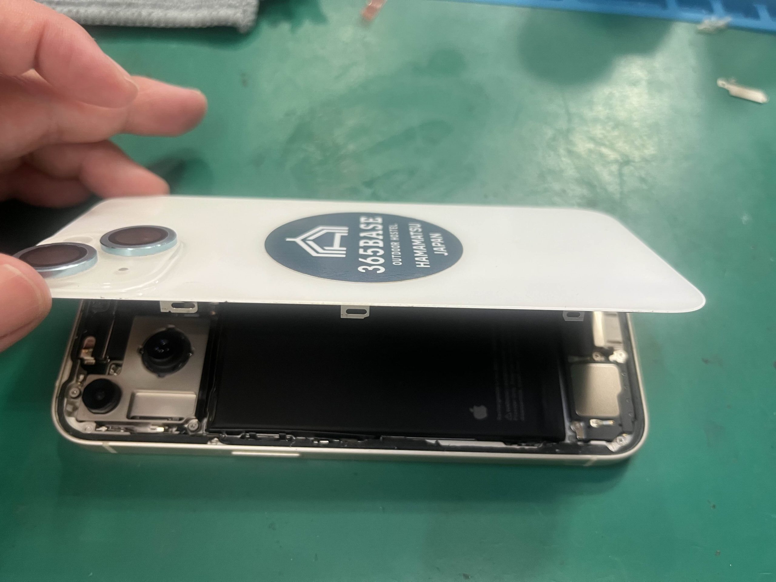 【八幡東店】iPhone 14の水没復旧修理[小倉北区よりご来店]