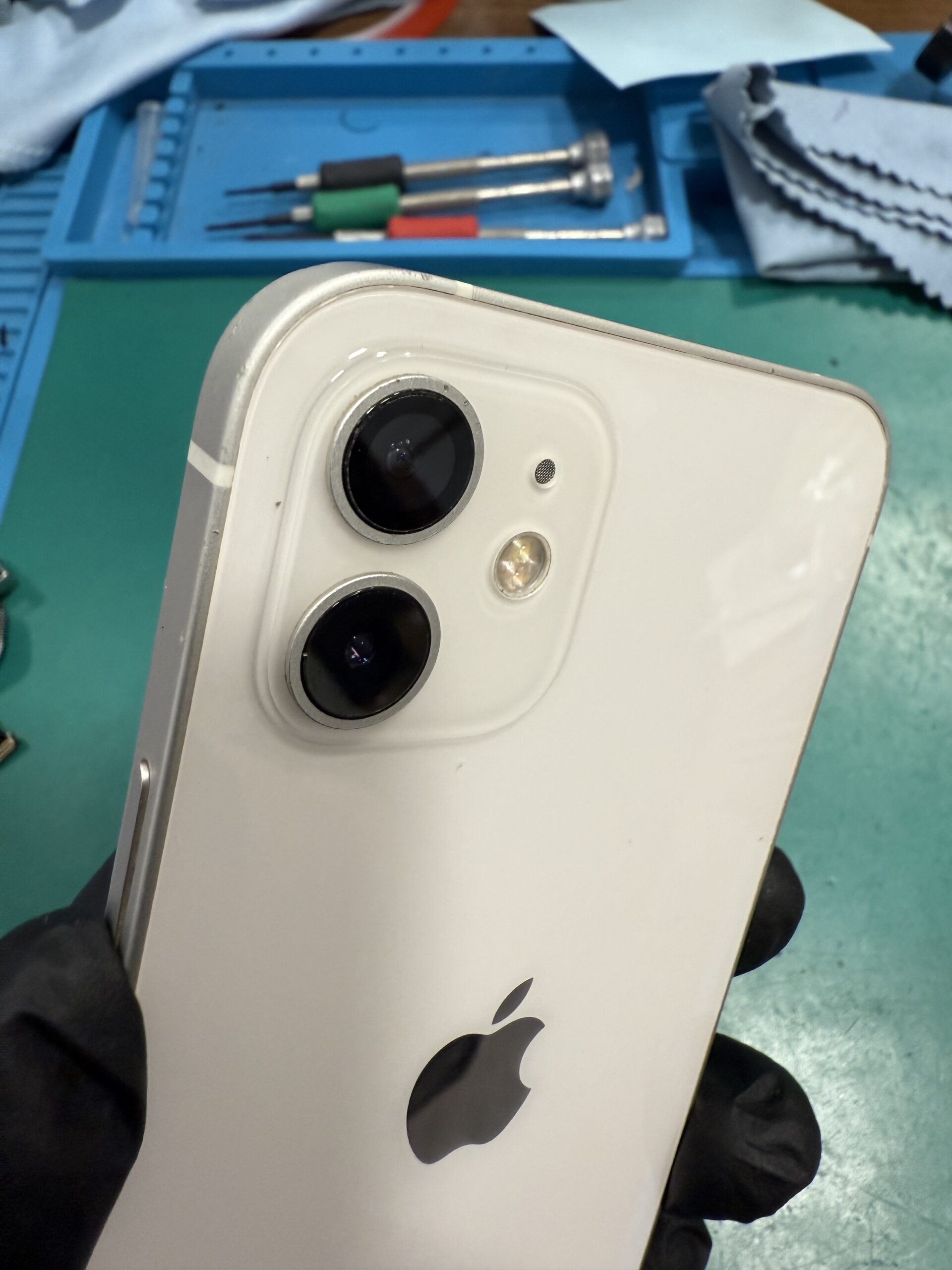 【八幡東店】iPhone14のカメラレンズ交換【小倉北区よりご来店】