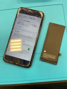 iPhoneSE(第3世代)修理後