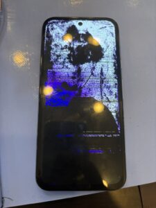 【八幡東店】Google Pixel 8aの液晶漏れ修理[小倉南区よりご来店]