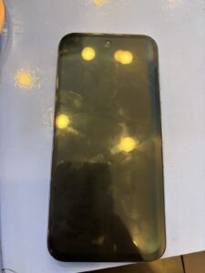 【八幡東店】Google Pixel 8aの液晶漏れ修理[小倉南区よりご来店]