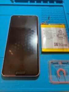 【八幡東店】AQUOS sense3のバッテリー交換修理[門司区よりご来店]