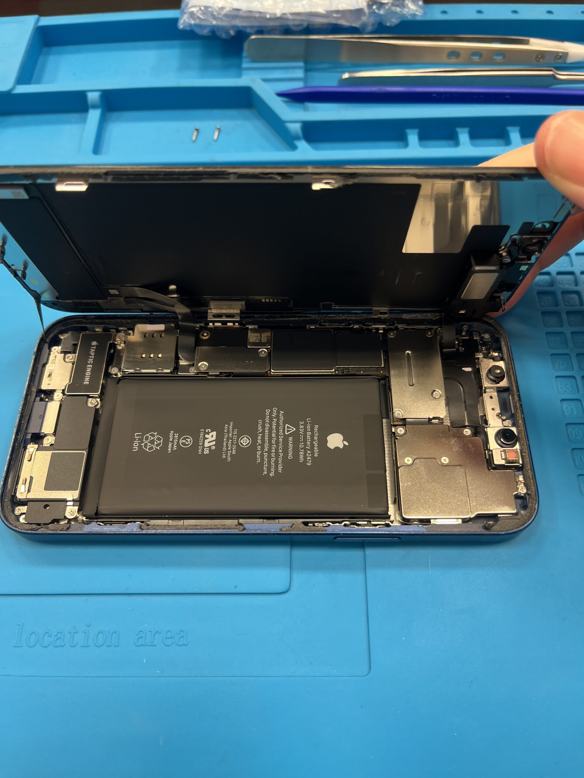 【八幡東店】iPhone12のバッテリー交換[若松区よりご来店]