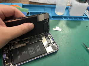【八幡東店】iPhone12 mini の バッテリー劣化修理【小倉北区よりご来店】