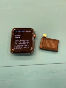 AppleWatchSerise3修理後