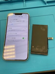 iPhone14修理後