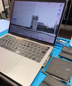 MacBookPro修理後