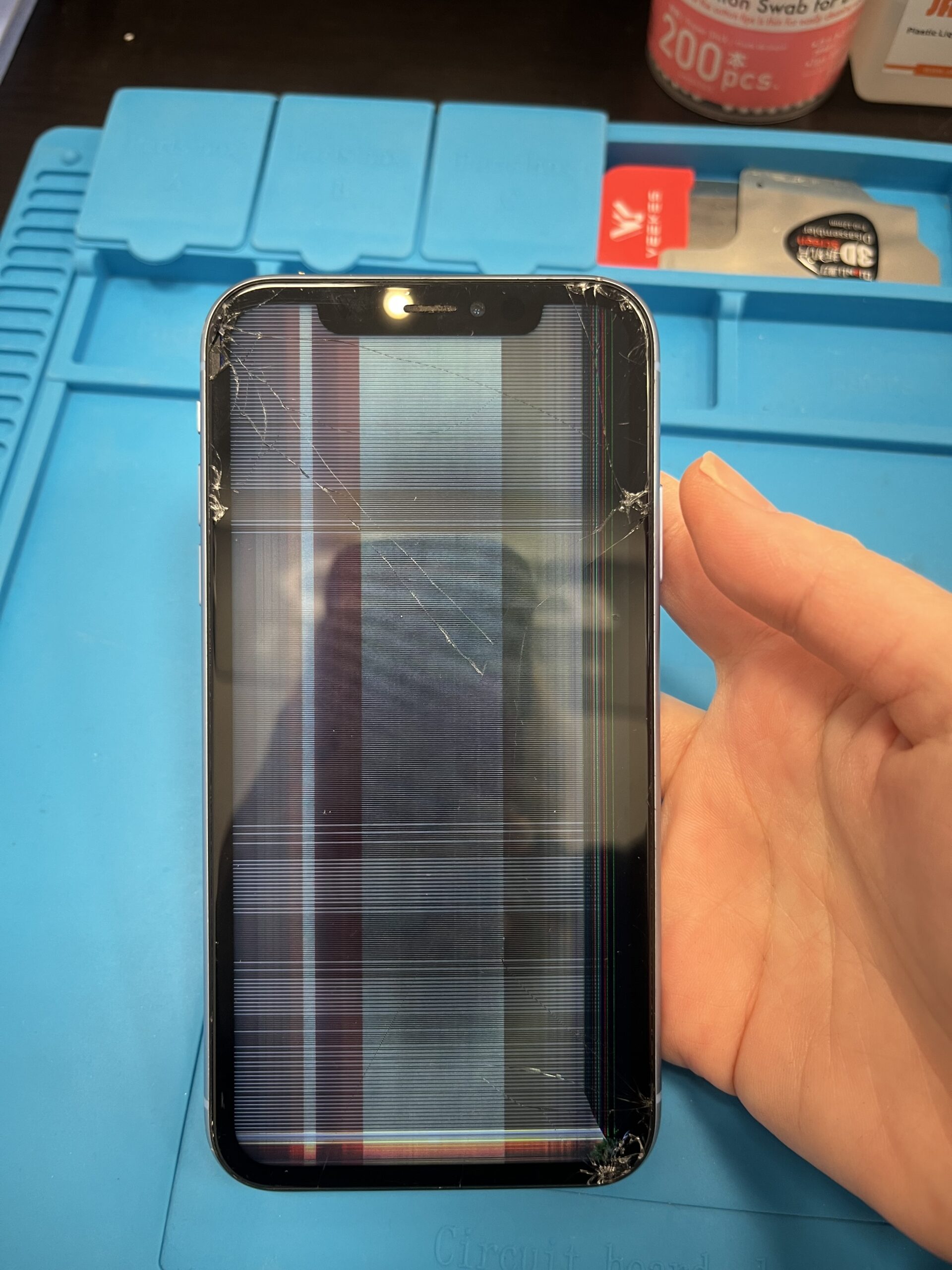 【八幡東店】iPhoneXRの画面交換【若松区よりご来店】