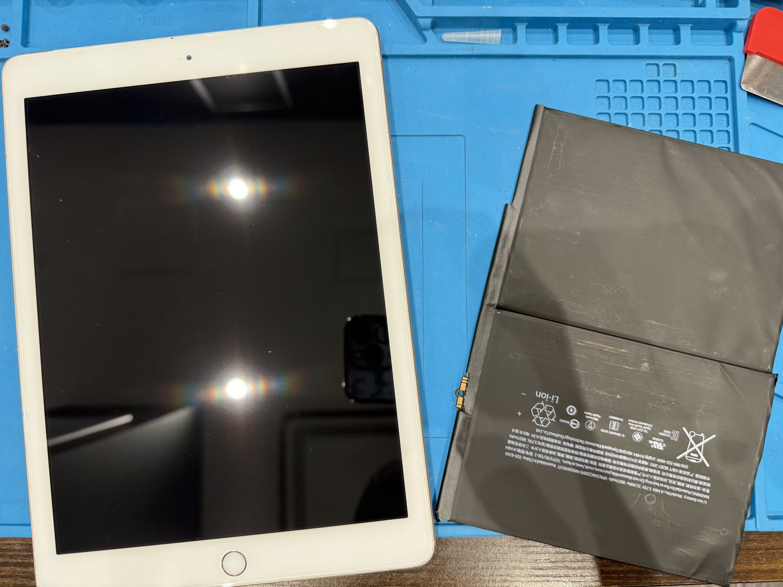 【八幡東店】iPad 第6世代 バッテリー交換　【小倉南区よりご来店】