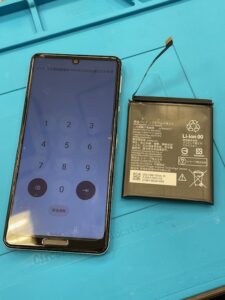 AQUOSsense5G修理後