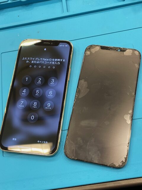 【八幡東店】iPhone12Pro画面が映らない修理【戸畑区よりご来店】