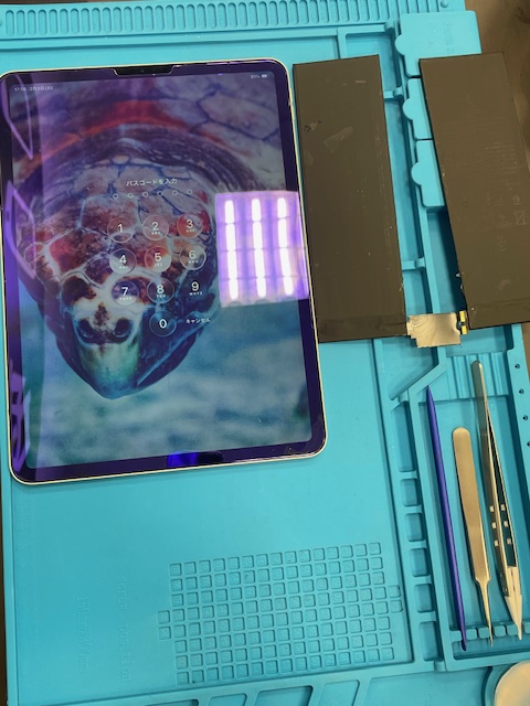 【八幡東店】iPad Pro11inch(第2世代)バッテリー交換修理【小倉北区よりご来店】