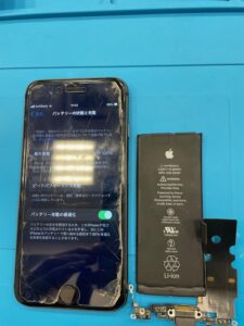 iPhone 8マイク交換後