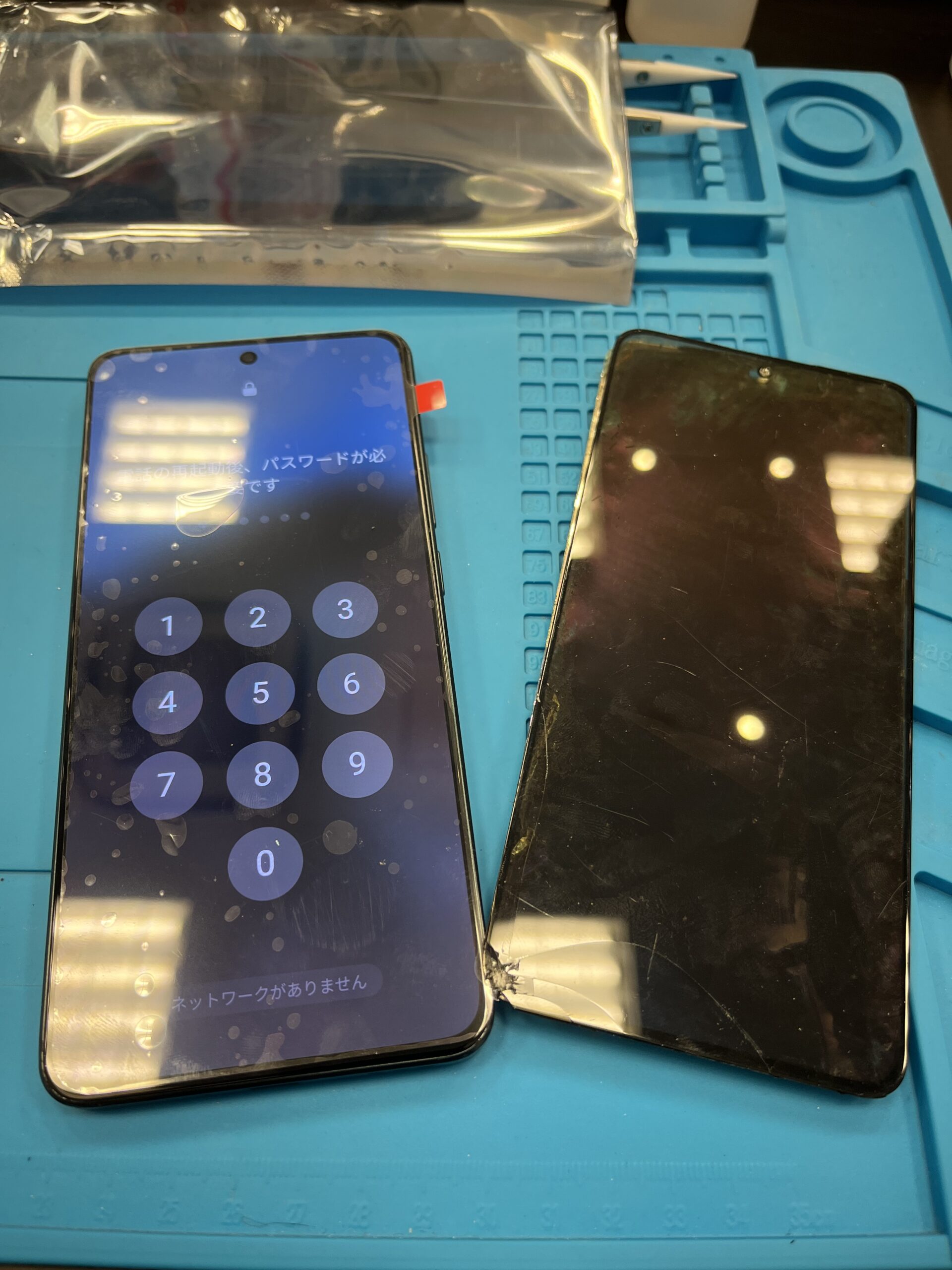 【八幡東店】OppoReno11Aの画交換修理【小倉南区よりご来店】