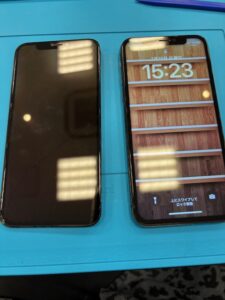 iPhoneX　画面交換後